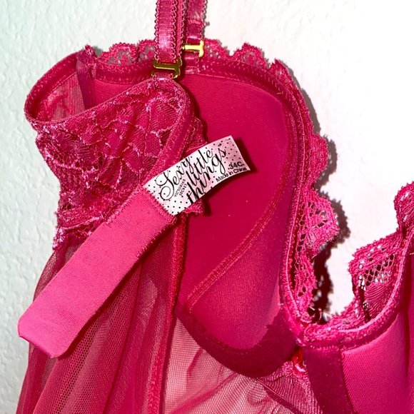 Victorias Secret VERY SEXY Sexy little things 34C Babydoll Slip - Picture 6 of 9